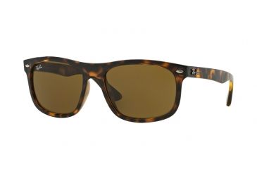 Image of Ray-Ban RB4226F Sunglasses 710/73-59 - Shiny Havana Frame, Dark Brown Lenses