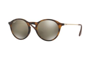 Image of Ray-Ban RB4243L Sunglasses 62755A-49 - , Mirror Light Gold Lenses