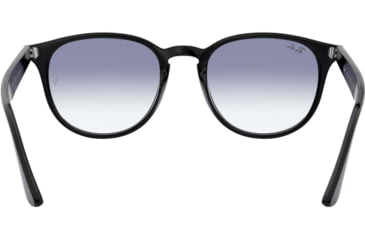 Image of Ray-Ban RB4259 Sunglasses 601/19-51 - Black Frame, Clear Gradient Light Blue Lenses