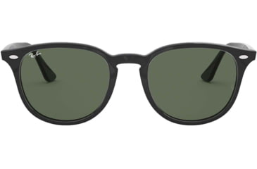 Image of Ray-Ban RB4259 Sunglasses 601/71-51 - Black Frame, Green Lenses