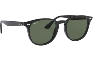 Image of Ray-Ban RB4259 Sunglasses 601/71-51 - Black Frame, Green Lenses