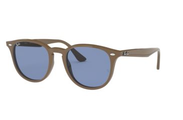 Image of Ray-Ban RB4259 Sunglasses 638180-51 - Brown Frame, Blue Lenses