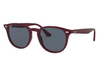 Image of Ray-Ban RB4259 Sunglasses 638287-51 - Bordeaux Frame, Dark Grey Lenses