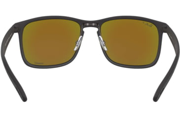 Image of Ray-Ban RB4264 Sunglasses - Men's, Matte Black Frame, Blue Flash Polar Lenses, 601SA1-58