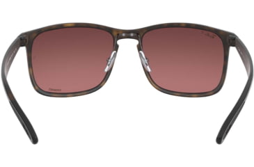 Image of Ray-Ban RB4264 Sunglasses - Men's, Matte Havana Frame, Brown Polar Mirror Gold Lenses, 894/6B-58