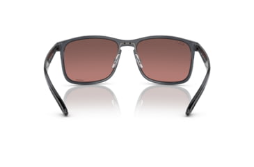 Image of Ray-Ban RB4264 Sunglasses - Mens, Grey Frame, Purple Mirror Gold Polarized Lens, 58, RB4264-876-6B-58