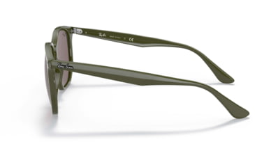 Image of Ray-Ban RB4306 Sunglasses, Violet Lenses, Military Green, 54, RB4306-65757N-54