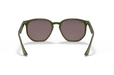 Image of Ray-Ban RB4306 Sunglasses, Violet Lenses, Military Green, 54, RB4306-65757N-54