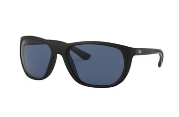 Image of Ray-Ban RB4307 Progressive Prescription Sunglasses, 61mm, Black, RB4307-601S80-61-PRO