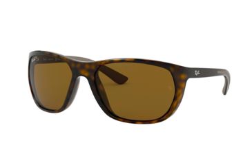 Image of Ray-Ban RB4307 Progressive Prescription Sunglasses, 61mm, Tortoise/Brown, RB4307-710-83-61-PRO