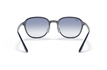 Image of Ray-Ban RB4341 Sunglasses, Clear Gradient Light Blue Lenses, Sanding Dark Blue, 51, RB4341-633119-51