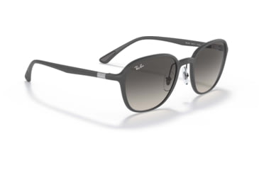 Image of Ray-Ban RB4341 Sunglasses, Grey Gradient Lenses, Sanding Grey, 51, RB4341-601711-51