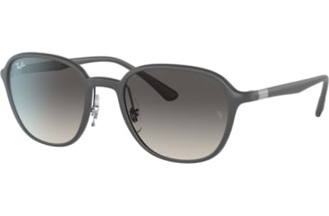 Image of Ray-Ban RB4341 Sunglasses, Grey Gradient Lenses, Sanding Grey, 51, RB4341-601711-51