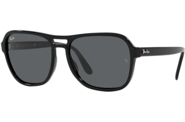 Image of Ray-Ban RB4356 State Side Sunglasses, Black, 58, RB4356-601-B1-58