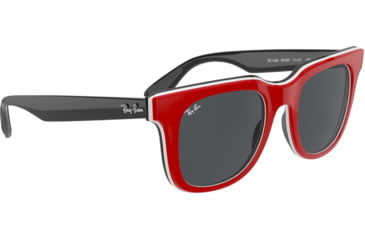 Image of Ray-Ban RB4368 Sunglasses 652087-51 - , Dark Grey Lenses