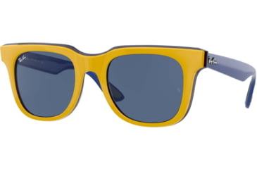 Image of Ray-Ban RB4368 Sunglasses, Yellow Red Light Blu, 51, RB4368-652580-51