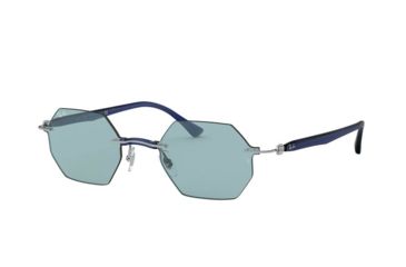 Image of Ray-Ban RB8061 Sunglasses 004/80-53 - , Blue Lenses