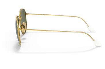 Image of Ray-Ban RB8148 Hexagonal Sunglasses, Legend Gold, Green Lens, Polarized, 51, RB8148-921658-51