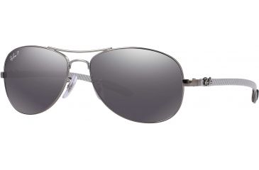 Image of Ray-Ban Bifocal Sunglasses RB8301 with Lined Bi-Focal Rx Prescription Lenses RB8301-004-N8-59 - Lens Diameter 59 mm, Frame Color Gunmetal