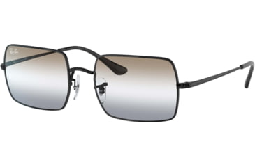 Image of Ray-Ban Rectangle RB1969 Sunglasses, Black, 54, RB1969-002-GB-54