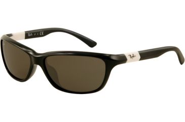 Image of Ray-Ban RJ9054S Single Vision Prescription Sunglasses RJ9054S-187-71-5113 - Frame Color Black, Lens Diameter 51 mm