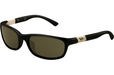 Image of Ray-Ban RJ9056S Single Vision Prescription Sunglasses RJ9056S-187-71-5016 - Lens Diameter 50 mm, Frame Color Black