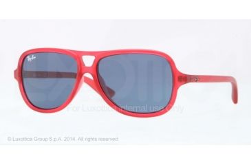 Image of Ray-Ban RJ9059S Bifocal Prescription Sunglasses RJ9059S-197-80-50 - Lens Diameter 50 mm, Frame Color Matte Red