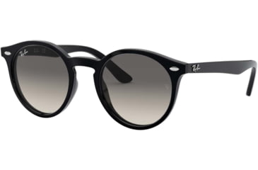 Image of Ray-Ban RJ9064S Sunglasses - Kid's, Black Frame, Gray Gradient Lenses, 100/11-44