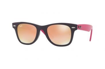Image of Ray-Ban JUNIOR WAYFARER RJ9066S Bifocal Prescription Sunglasses RJ9066S-7021B9-47 - Lens Diameter 47 mm, Frame Color Violet