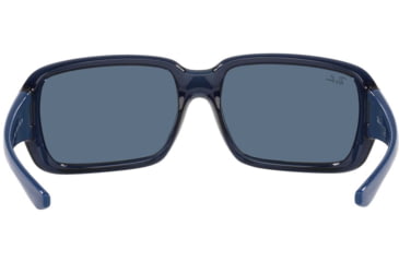 Image of Ray-Ban RJ9072S Sunglasses - Kids, Transparent Blue, Dark Blue, 51, RJ9072S-707680-51