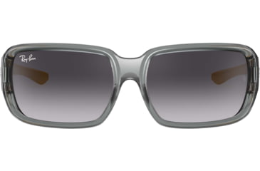 Image of Ray-Ban RJ9072S Sunglasses - Kids, Transparent Grey, Grey Gradient Dark Blue, 51, RJ9072S-70788G-51