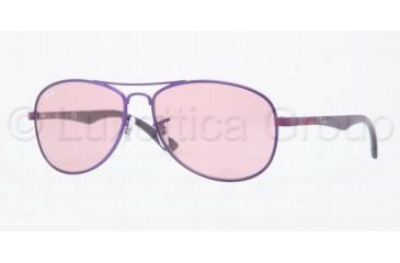 Image of Ray-Ban RJ9529S Single Vision Prescription Sunglasses RJ9529S-237-84-5013 - Lens Diameter: 50 mm, Frame Color: Dark Violet