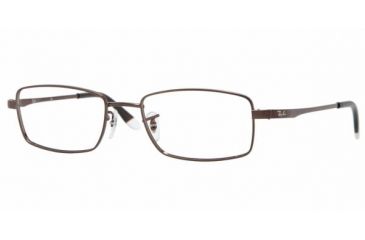 Image of Ray-Ban RX6177 Bifocal Eyeglasses - Brown Frame / 54 mm Prescription Lenses, 2511-5418