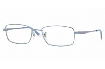 Image of Ray-Ban RX6177 Bifocal Eyeglasses - Metallic Grey-Blue Frame / 52 mm Prescription Lenses, 2507-5218