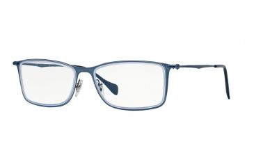 Image of Ray-Ban RX6299 Eyeglass Frames 2755-55 - Demigloss Blue Frame