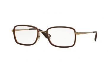 Image of Ray-Ban RX6336 Eyeglass Frames 2858-51 - Rubber Brown Frame