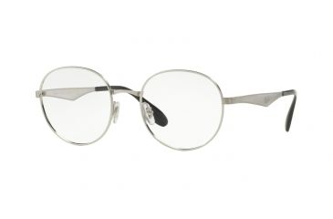 Image of Ray-Ban RX6343 Bifocal Prescription Eyeglasses 2595-47 - Silver Frame