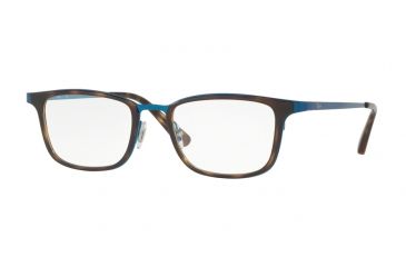 Image of Ray-Ban RX6373M Eyeglass Frames 2924-52 - Brushed Blue Frame
