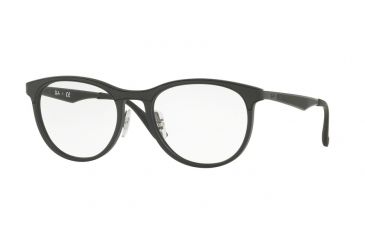 Image of Ray-Ban RX7116 Eyeglass Frames 5196-51 - Matte Black Frame