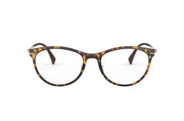 Image of Ray-Ban RX7160 Prescription Eyeglasses, 52mm, Demi Gloss Havana, RX7160-5865-52-SV