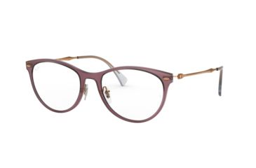 Image of Ray-Ban RX7160 Prescription Eyeglasses, 52mm, Demi Gloss Burgundy, RX7160-5868-52-SV