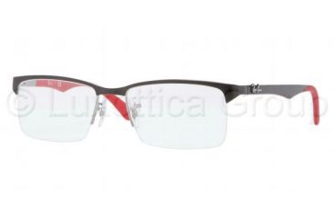 Image of Ray-Ban RX8411 Progressive Prescription Eyeglasses 2509-5417 - Shiny Black Frame