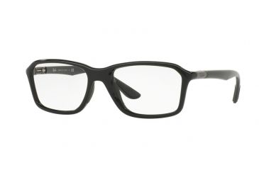 Image of Ray-Ban RX8952F Eyeglass Frames 5603-56 - Shiny Black Frame
