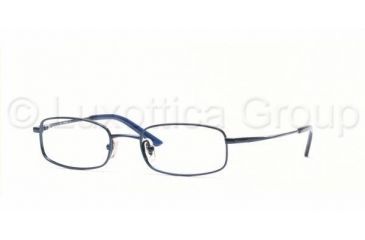Image of Ray-Ban RY1014T Progressive Eyeglasses - Metallic Blue Frame / 45 mm Prescription Lenses, 3002-4517
