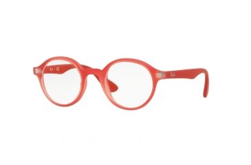 Image of Ray-Ban RY1561 Eyeglass Frames 3669-41 - Rubber Metallic Red Frame