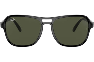 Image of Ray-Ban STATE SIDE RB4356 Sunglasses 654531-58 - , Green Lenses