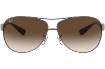 Image of Ray-Ban Sunglasses RB3386 - Gunmetal Frame / Brown Gradient 67 mm Diameter Lenses, 004-13-6713