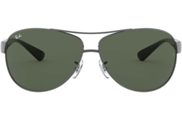 Image of Ray-Ban Sunglasses RB3386 - Gunmetal Frame / Green 67 mm Diameter Lenses, 004-71-6713