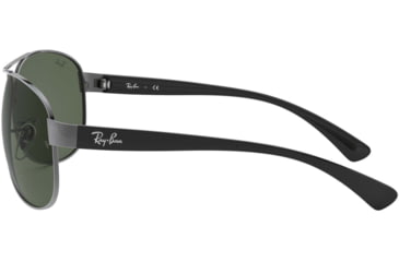Image of Ray-Ban Sunglasses RB3386 - Gunmetal Frame / Green 67 mm Diameter Lenses, 004-71-6713