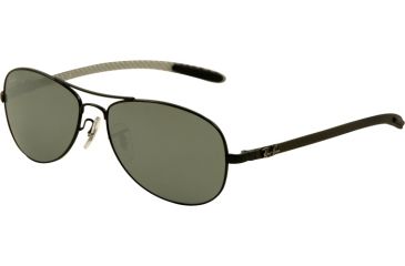 Image of Ray-Ban Bifocal Sunglasses RB8301 with Lined Bi-Focal Rx Prescription Lenses RB8301-002-40-56 - Lens Diameter 56 mm, Frame Color Black